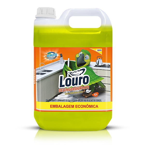 Desengordurante Com Amônia 5L - LOURO