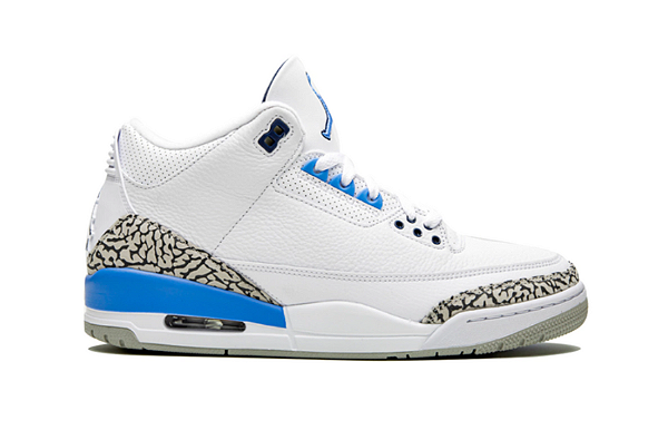 Air Jordan 3 Retro 'UNC' 2020