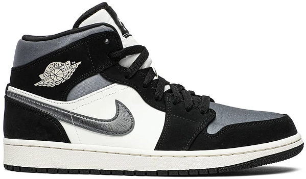 Nike Air Jordan 1 Mid 'Satin Grey'