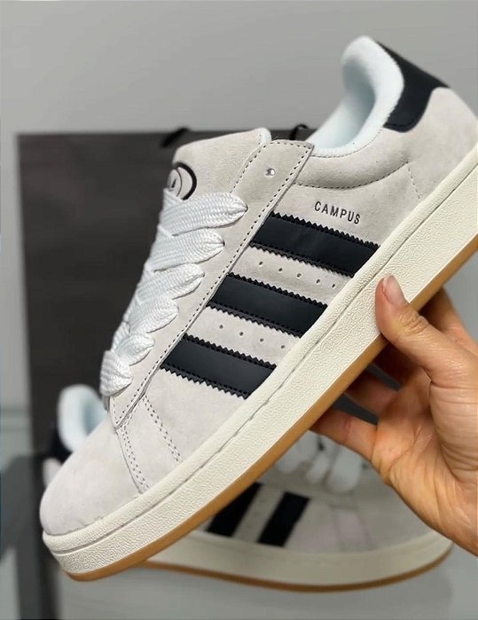 Adidas Campus 00s 'Crystal White Black' - Pronta Entrega