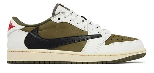 Air Jordan 1 Medium Olive x Travis Scott