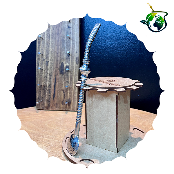 Bomba Castelo Inox c/ rosca - 24cm
