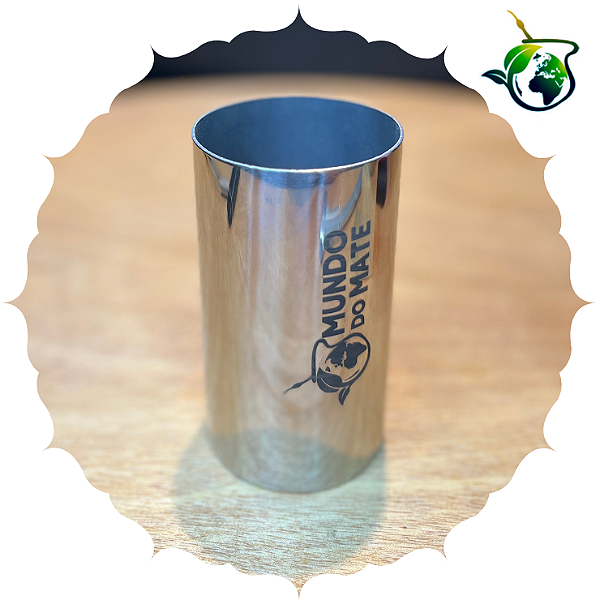 Copo Redondo em INOX Polido - Mundo do Mate