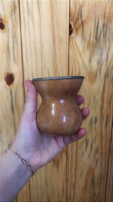 Cuia Getulinho Premium Virola de Alpaca - GA26