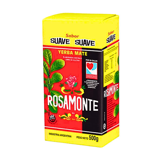 Erva-Mate Argentina Rosamonte Suave 500gr