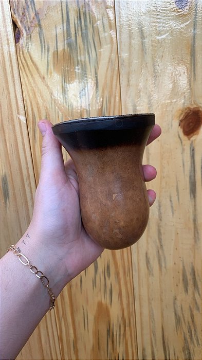 Cuia Bago de Touro Bocal de Alpaca - BBA 02