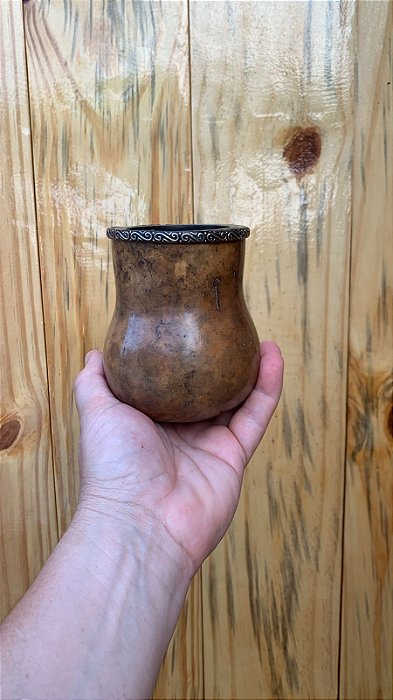 Cuia Getulinho Premium Virola de Alpaca - GA09