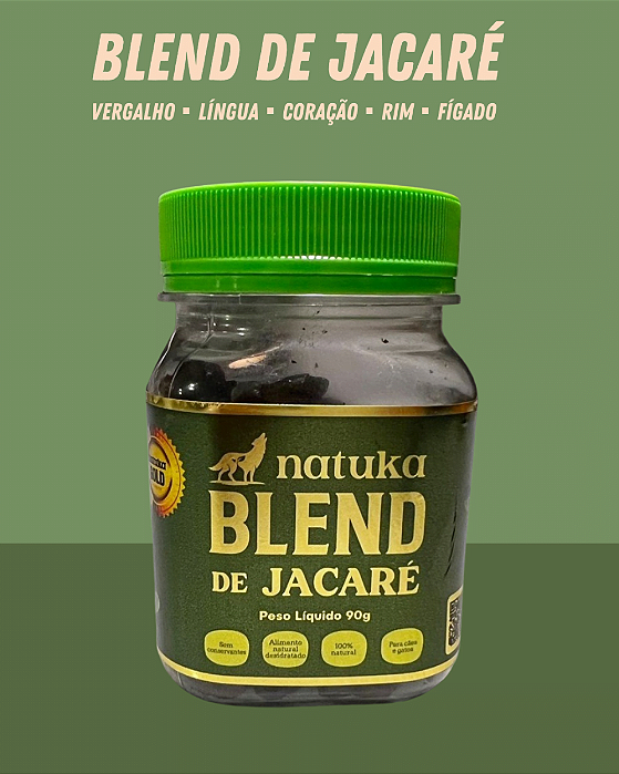 Blend de Jacaré Natuka - 90g
