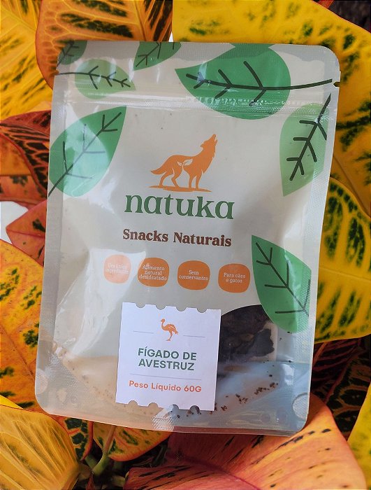 Fígado de Avestruz Natuka - 60g