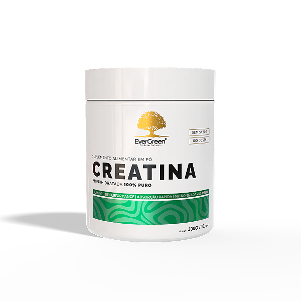 Creatina Monohidratada 100% Pura 300g