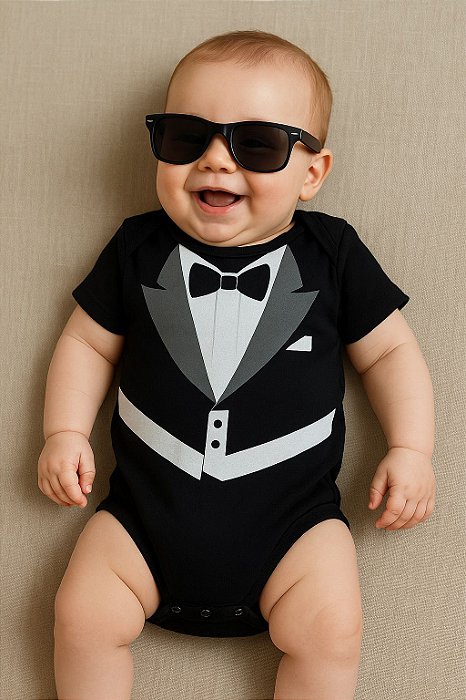 BODY TEMÁTICO PODEROSO CHEFINHO + ÓCULOS