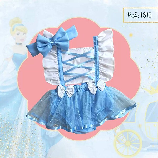 ROMPER CINDERELA + TURBANTE