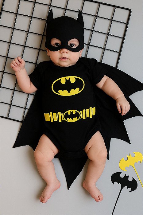 BATMAN + CAPA + MÁSCARA