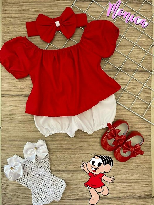 CONJUNTO MÔNICA +TURBANTE