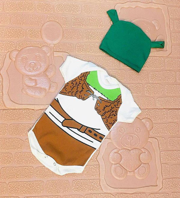 BODY TEMÁTICO SHEREK +TOUCA