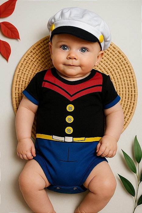 BODY TEMÁTICO POPAYE +BOINA