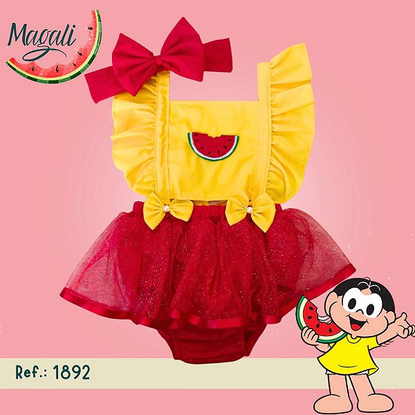 ROMPER MAGALI LUXO + TURBANTE