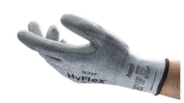 LUVA CONTRA CORTE BANHADA EM PU ANSELL HYFLEX 11-727 CA 36511