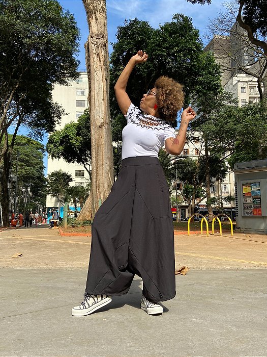 Calça Saruel Lucinda - Preta