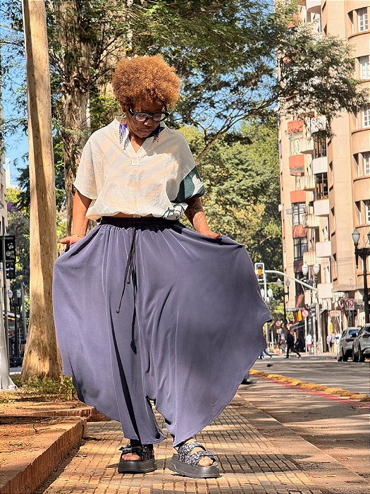 Saia Calça Mafalda - Azul