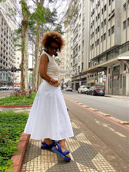 Saia Makeda - Branca