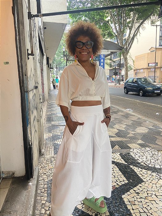 Calça Saruel Lucinda - Branca