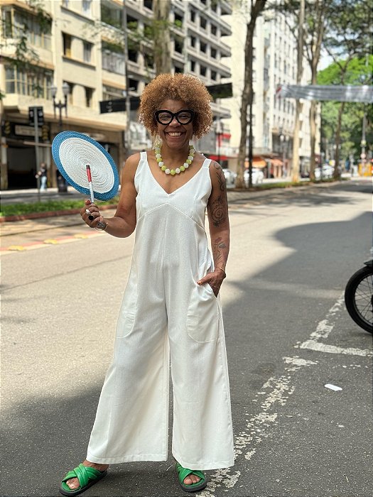 Macacão Afrodite - Branco