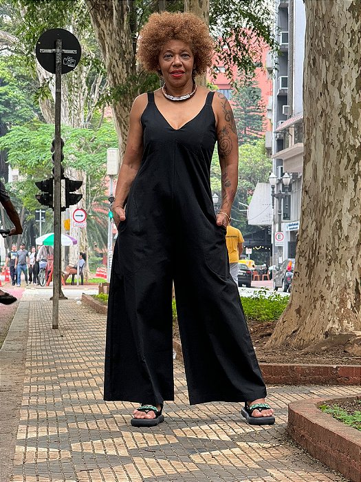 Macacão Afrodite - Preto