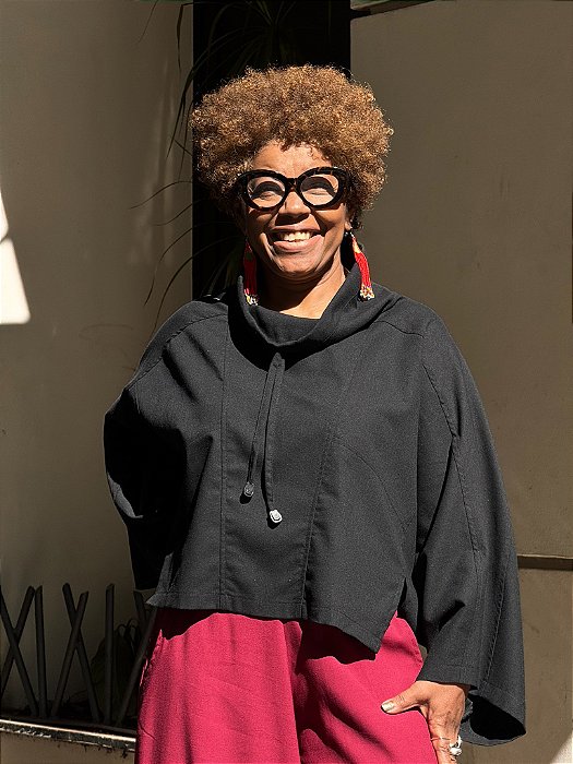 Blusa Aroeira - Preta