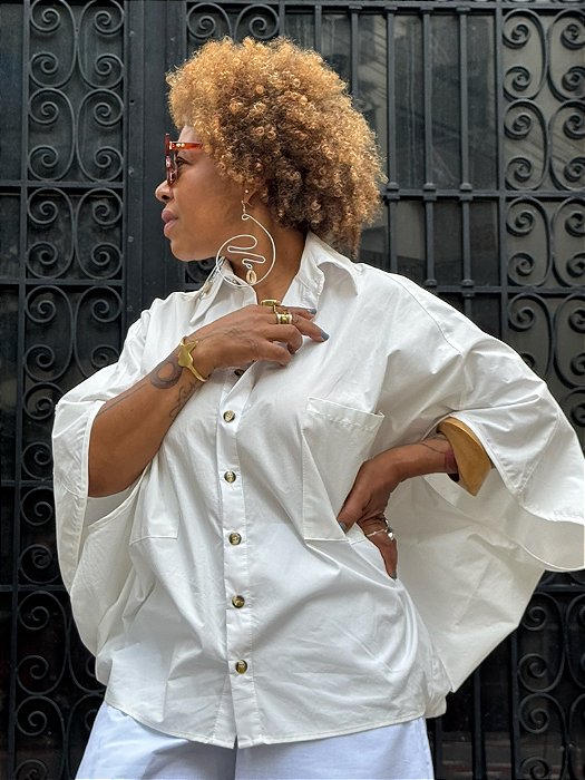 Camisa Leda Martins - Branca