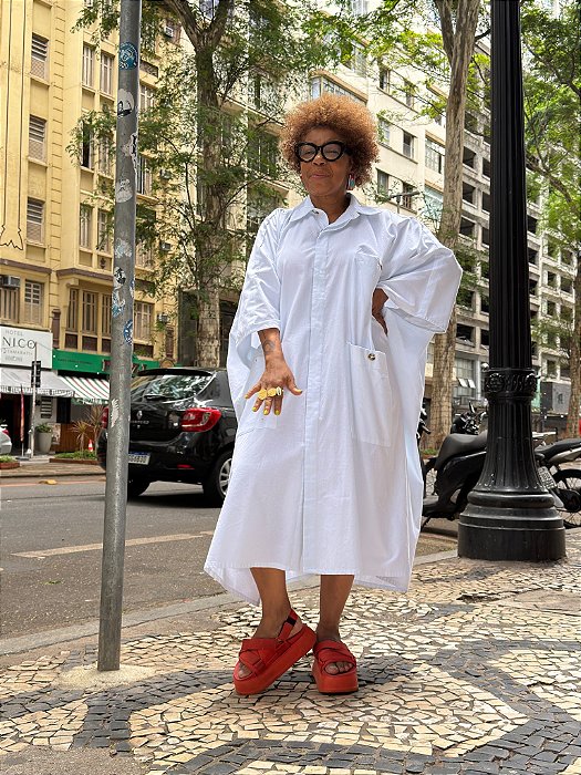 Túnica Oversized Ifè - Branca