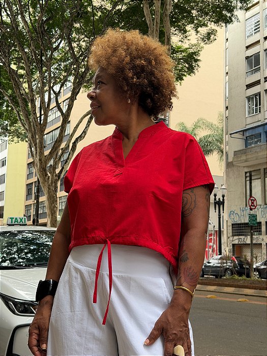 Blusa Elis - Vermelha