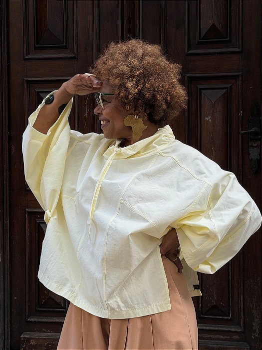 Blusa Aroeira - Amarelo Manteiga