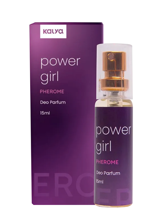 Power Girl - Perfume Feminino com Estimulador de Feromônio