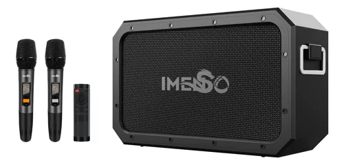 Caixa De Som Bluetooth Imenso X50 120w Ipx6 C/ Alça C/ 2 Mic