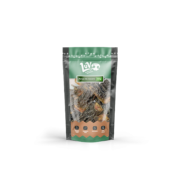 Patas de Jacaré 100g - Luv