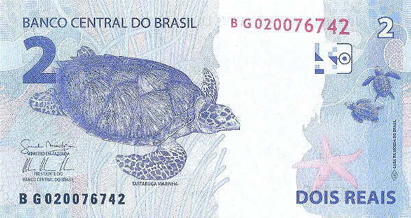 2 reais BG (Mantega e Tombini) FE