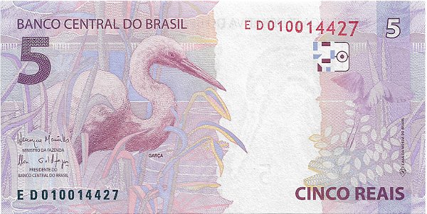 5 reais ED (Meirelles e Goldfajn) FE
