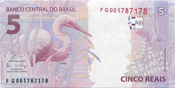 5 reais FG (Guardia e Goldfajn) FE