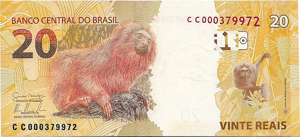 20 reais CC (Mantega e Tombini) FE