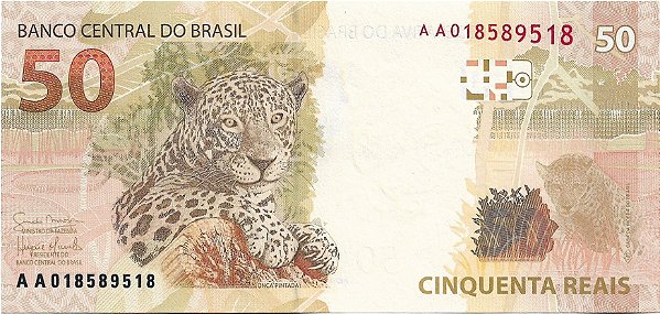 50 reais AA (Mantega e Meirelles) FE
