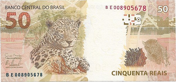 50 reais BE (Mantega e Tombini) FE