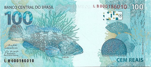 100 reais LB (Guedes e Campos) FE