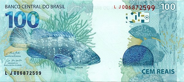 100 reais LJ (Guedes e Campos) FE