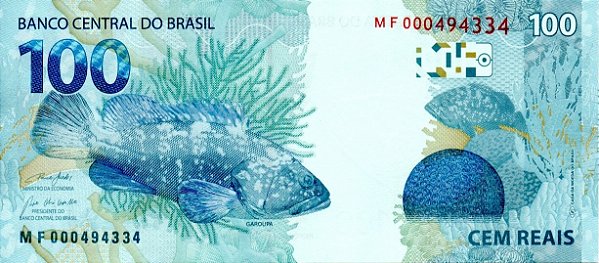 100 reais MF (Guedes e Campos) FE