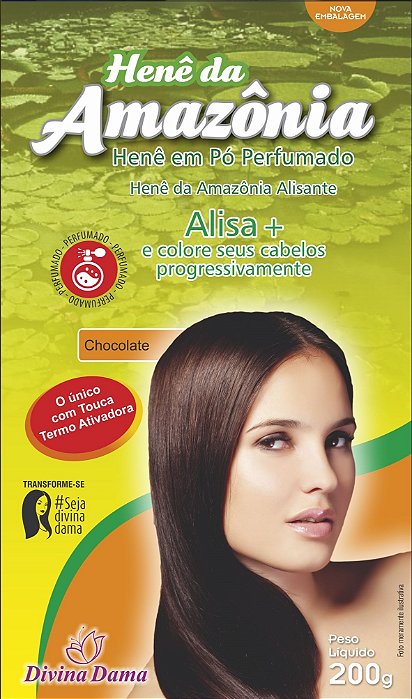 Amazônia Henê Pó 200g Chocolate