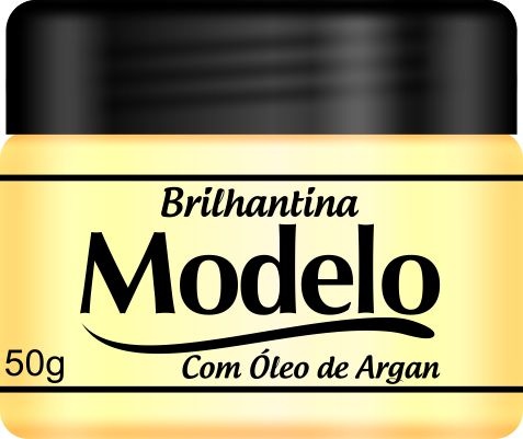 Modelo Brilhantina 50g