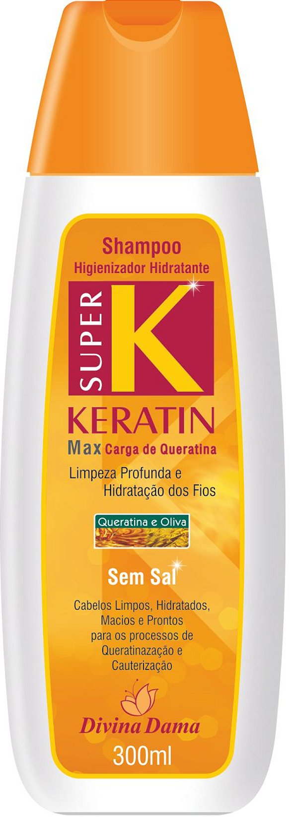 Super K Keratin Shampoo 300 ml.