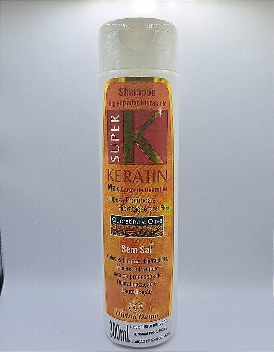 Super K Keratin Shampoo 300 ml.