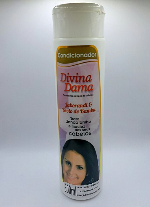 Divina Dama Condicionador 300ml - Jaborandi + Broto de Bambú
